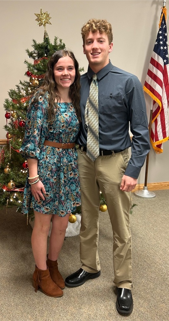 Good Citizen Awards: Kiley Smith (Sons of American Revolution) and Jayce Meier (Daughters of American Revolution)