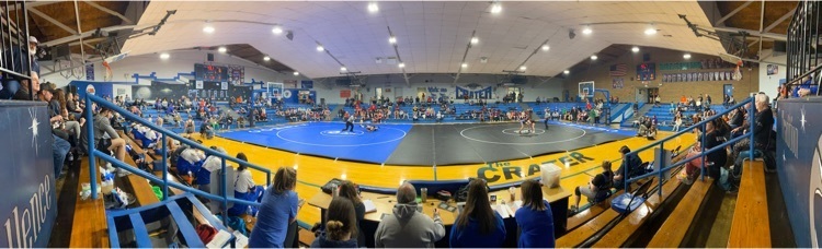 Senior night wrestling